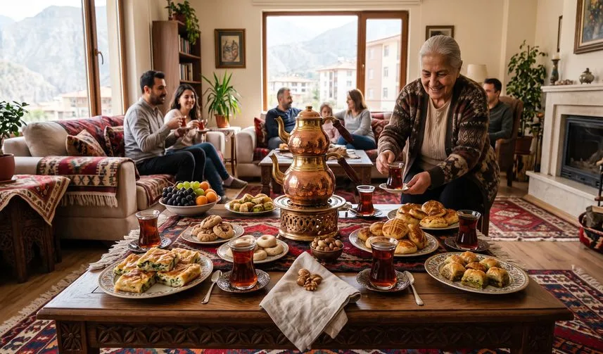 Evde misafir ağırlamak için büyük sofra gerekir mi? Rahat bir buluşma planı