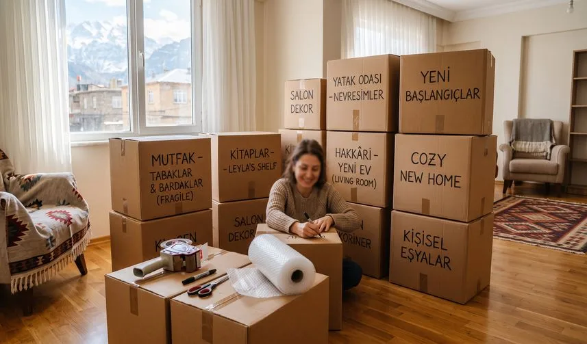 Ev taşınırken ilk kutuya ne konur? Daha az karışıklık için taşınma planı