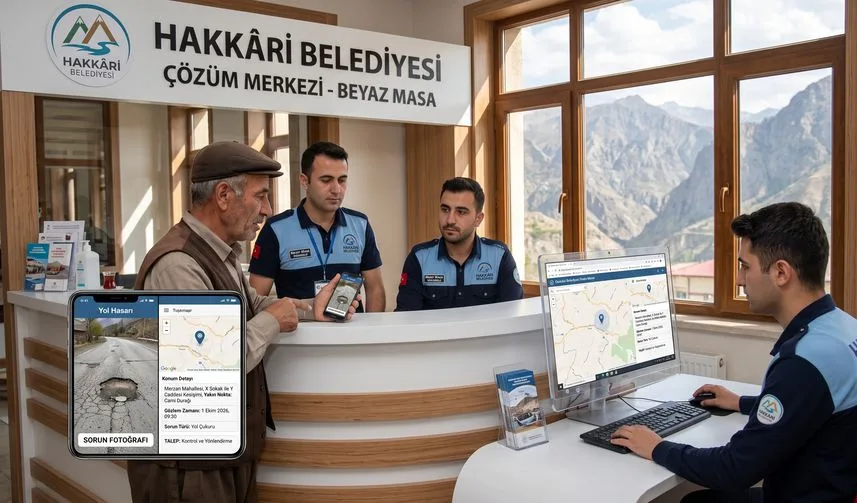 Hakkâri Belediyesi Beyaz Masa Başvurusu Nasıl Yapılır?