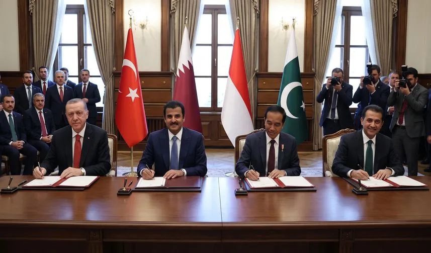 Türkiye, Katar, Endonezya ve Pakistan Arasında Bedir Mutabakatı İmzalandı